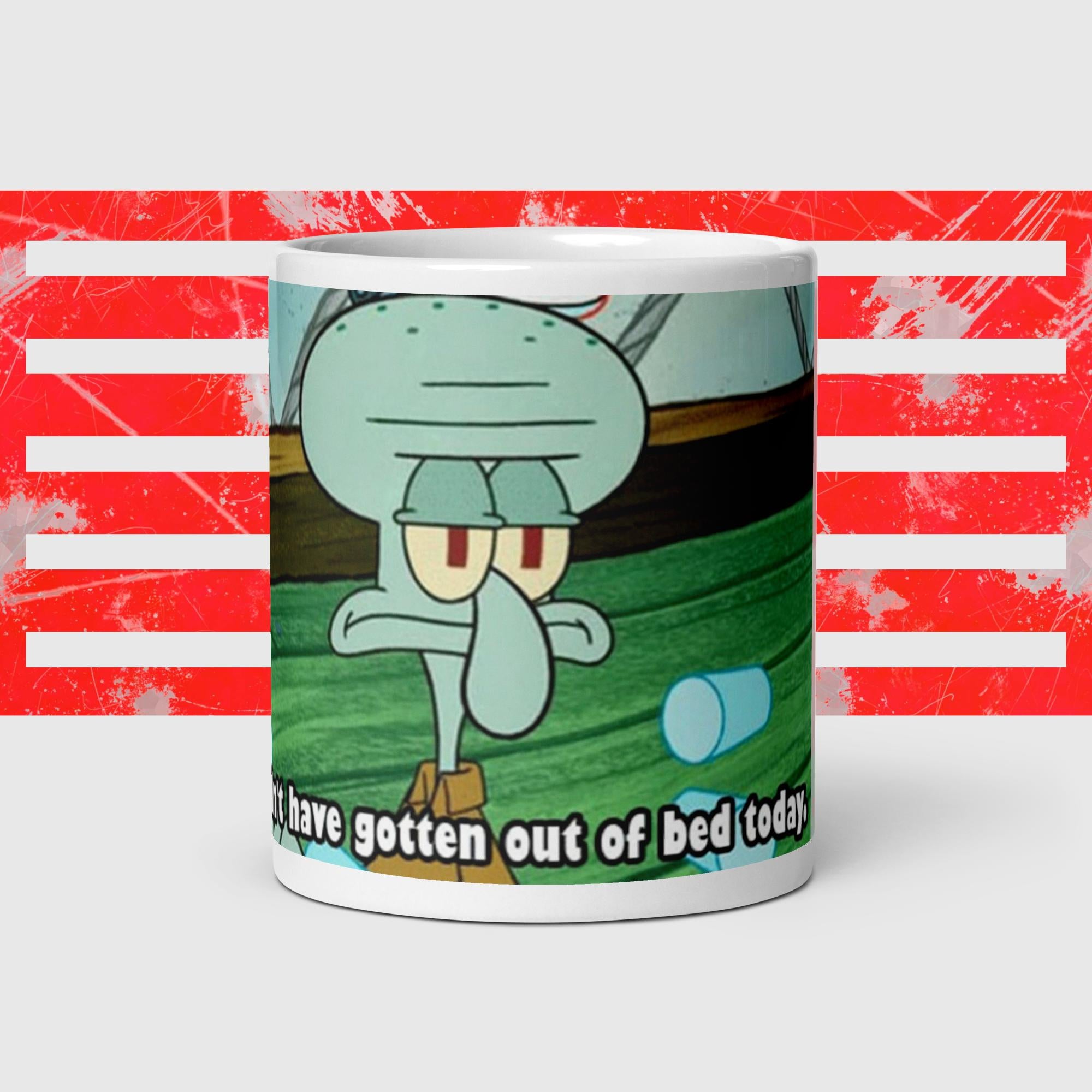 "Moody Squidward" Mug