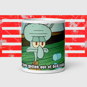 "Moody Squidward" Mug