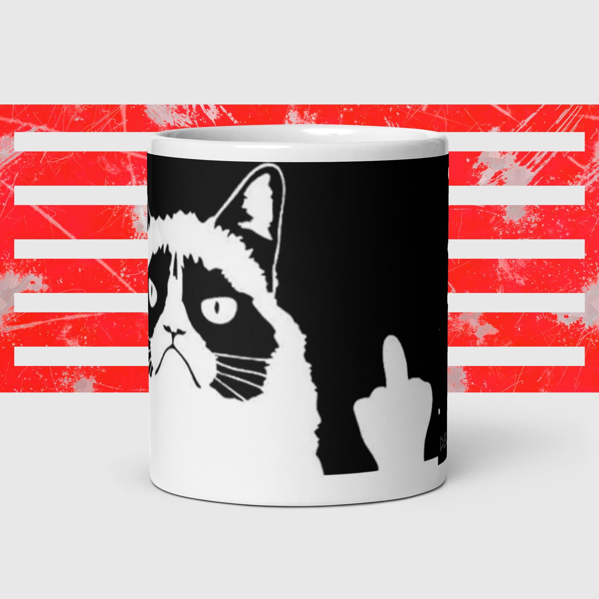 "FU cat" Mug